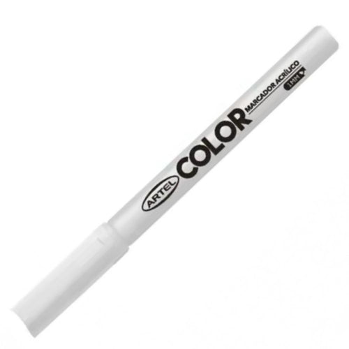 Marcador Acrílico Blanco 1Mm