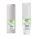 Vaso Blanco + Tapa 6Oz Eco 50 Un BIG PARTY ECO