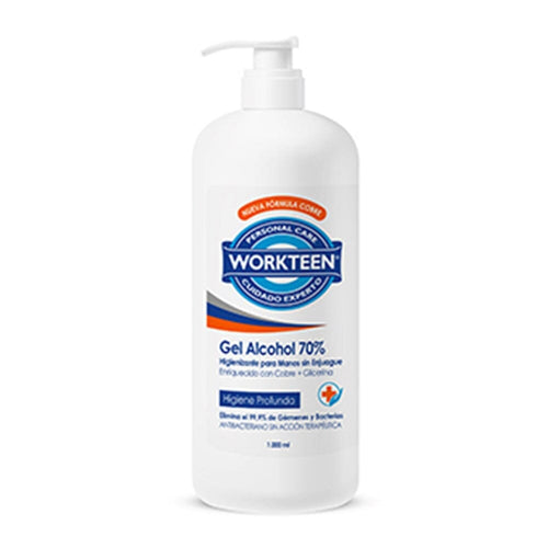 Alcohol Plus 70 Con Cobre Con Gatillo 1 Lt WORKTEEN