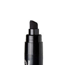 Marcador Permanente Punta Biselada Negro 10 Mm