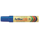 Marcador Permanente 110 Punta Biselada Azul ARTLINE