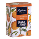 Yerba Mate Lata Con Dosificador Con Sabor Naranja 12 Unidades De 500 Gramos