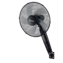 Ventilador Negro Sobremesa, Pedestal Y Muro 16" Kv-3 En 1