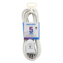 Alargador Electrico Simple De 5 Metros Blanco