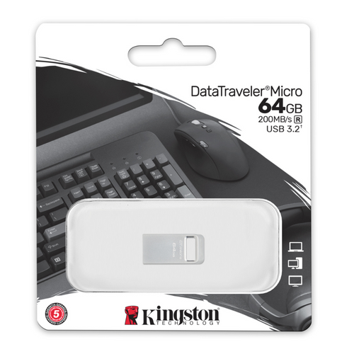 Pendrive Metalico 64Gb Usb3.2 Micro Dtmc3G2/64Gb
