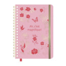 Libreta Espiralada Mooving Paris 80 Hojas Lineado (A5)