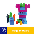 Mega Bloques Plásticos 180 Un