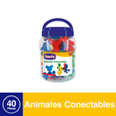 Animales Plásticos Conectables 40 Un