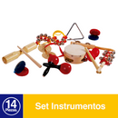 Set Instrumentos De Percusion 14 Un