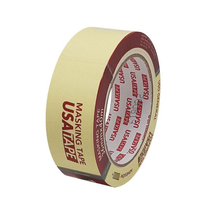 Cinta Adhesiva Masking Crema 36 Mm X 40 Mt