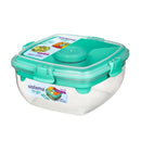 CONTENEDOR HERMETICO 1.1 L PARA ENSALADA SISTEMA TO GO