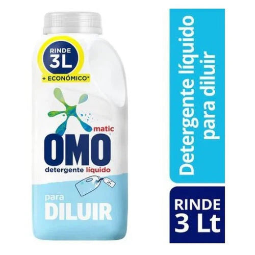 Detergente Liquido Matic Para Diluir 500 Ml Rinde 3 Litros