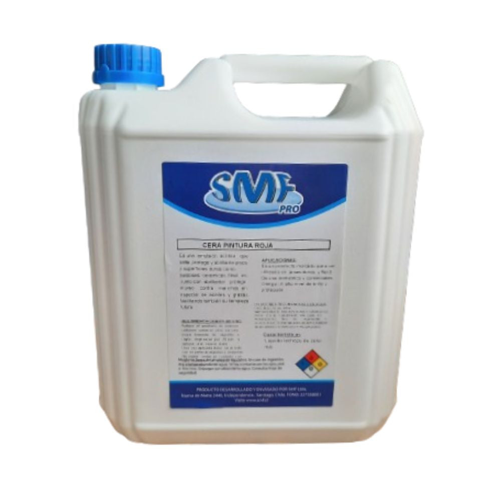 Cera Pintura Roja 5 Lt