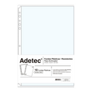 Funda Archivador Oficio Borde Azul 10 Unidades