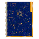 Cuaderno Carta Puntos 7 Mm Superclass 3 Materias Astrology 120 Hojas (Diseños Surtidos)