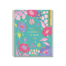 Cuaderno 1/2 Oficio Matemática 5 Mm Puntos Superclass Flowers 120 Hojas (Diseños Surtidos)