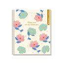 Cuaderno 1/2 Oficio Matemática 5 Mm Puntos Superclass Flowers 120 Hojas (Diseños Surtidos)