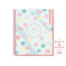 Cuaderno 1/2 Oficio Puntos 5 Mm Superclass 3 Materias Pastel 120 Hojas (Diseños Surtidos)