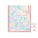 Cuaderno 1/2 Oficio Puntos 5 Mm Superclass 3 Materias Pastel 120 Hojas (Diseños Surtidos)