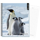 Cuaderno Universitario Wild Life 7Mm Penguin 100 Hojas