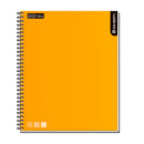 Cuaderno Universitario Matemática 7 Mm 100 Hojas Amarillo