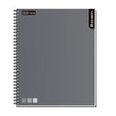 Cuaderno Universitario Matemática 7 Mm Gris 100 Hojas