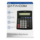 Calculadora Escritorio 12 Dígitos Tecla Correctora Negra