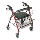 Andador Plegable Con Silla Ruedas Y Canasta