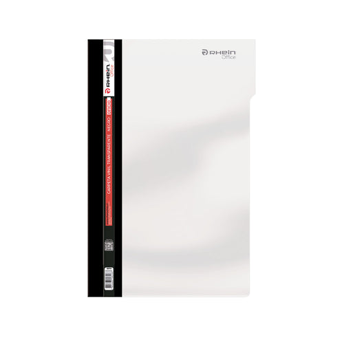 Carpeta Vinil Con Accoclip Fast Oficio Lomo Negro
