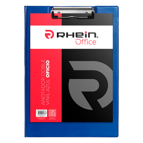 Anotador Doble Pvc Oficio Azul