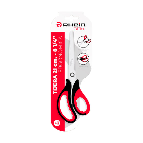 Tijera Oficina Ergonómica 21 Cm / 8.25"
