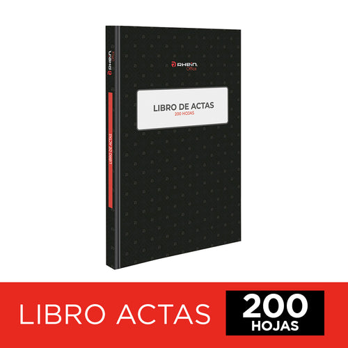 Libro Administrativo Acta Foliado Lineal 200 Hojas