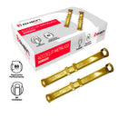 Accoclip Metálico Dorado Caja 50 Un