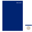 Carpeta Cartulina Pigmentada Azul Con Gusano