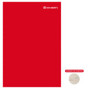 Carpeta Cartulina Pigmentada Rojo Con Gusano
