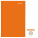 Carpeta Cartulina Pigmentada Naranja Con Gusano