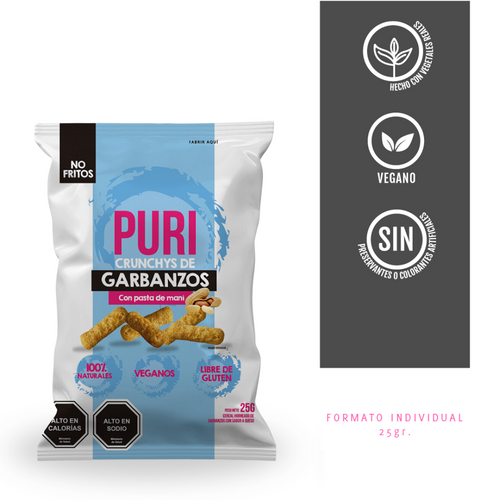 Sufle Maní Puri Crunchy 25 Gr