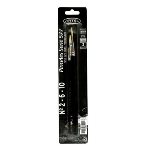 Set De Pinceles 2-6-10 3 Un