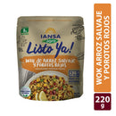 Platos Listo Instantáneos  Wok Arroz Salvaje Y Porotos Rojos 220 Gr