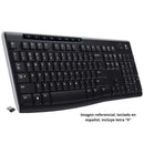 Teclado Inalámbrico K270 Negro