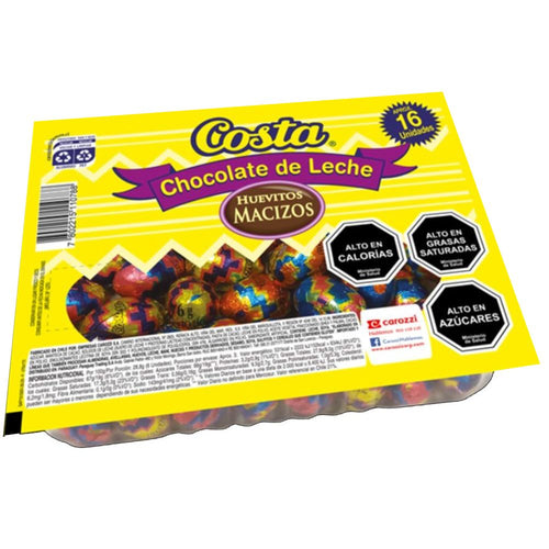 Huevos De Chocolate Macizos 76 Gr