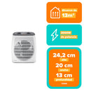 Termoventilador Tv500 Blanco 2000 W 2 Velocidades Y Thermostat