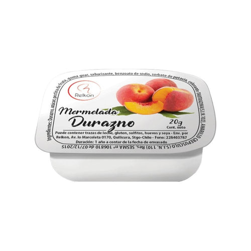 Mermelada Portion Durazno 20 Gr Caja 192 Un