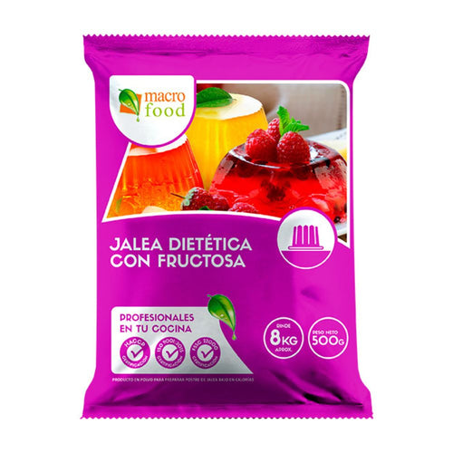 Jalea En Polvo Dietética Con Fructosa Naranja Bolsa 500 Gr