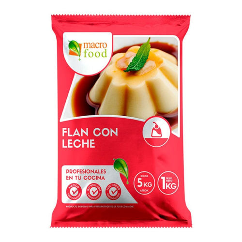 Flan En Polvo Chocolate Bolsa 1 Kg
