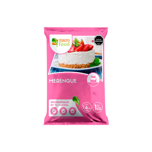 Postre En Polvo Merengue Bolsa 1 Kg