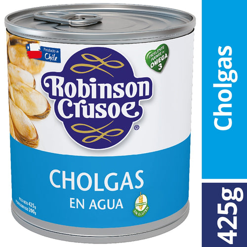 Cholgas Conserva Al Agua  Tarro 425 Gr