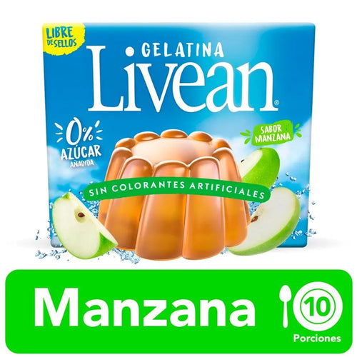 Jalea Polvo Sin Azucar Manzana Verde Caja 22 Gr