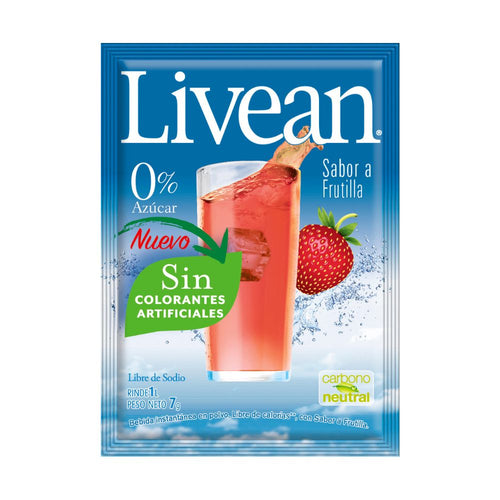 Jugo En Polvo Light Frutilla Sobre Unidad 7 Gr