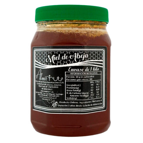 Miel Pura Y Natural Abeja Pote 1 Kg